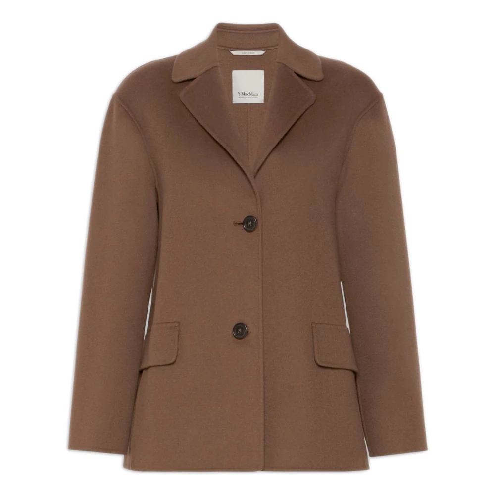 MAX MARA S | Mud SMMELFI single-breasted jacket | female | 38 - Bild 2