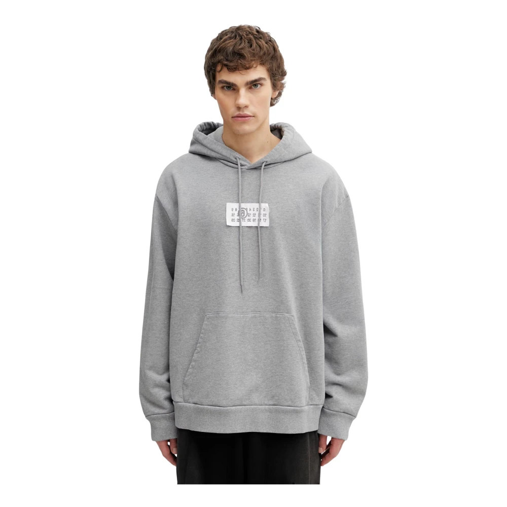 Mm6 Maison Margiela , Herren, Sweatshirts & Hoodies, Grau, M - Bild 5