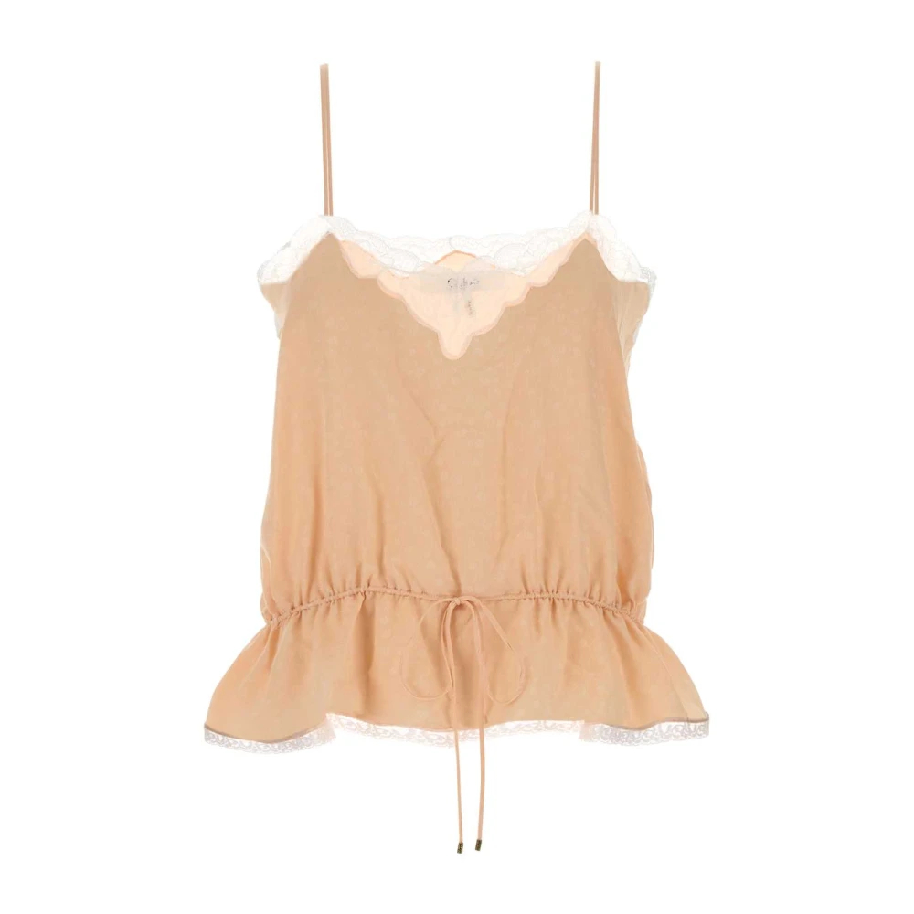 Chloé , Damen, Oberteile, Rosa, M - Bild 3