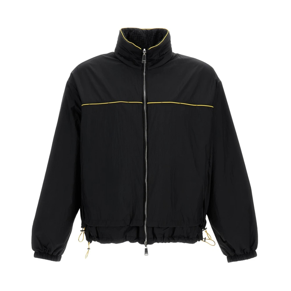 Fendi Herren Schwarz - Wende-Windbreaker - Jackets - K - M