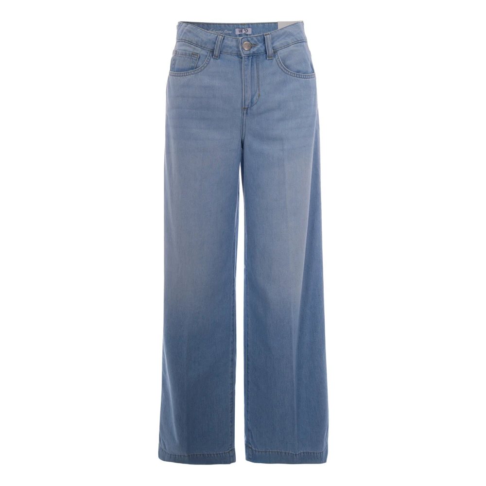 Liu Jo Damen Blau - Flared Jeans - Jeans - W27