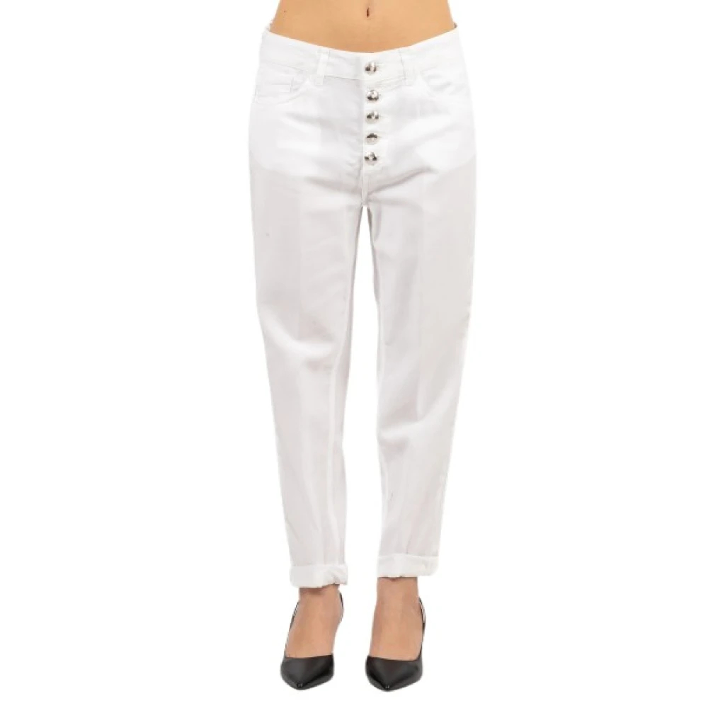 Dondup Damen Weiß - Koons Jeans - Trousers - W28