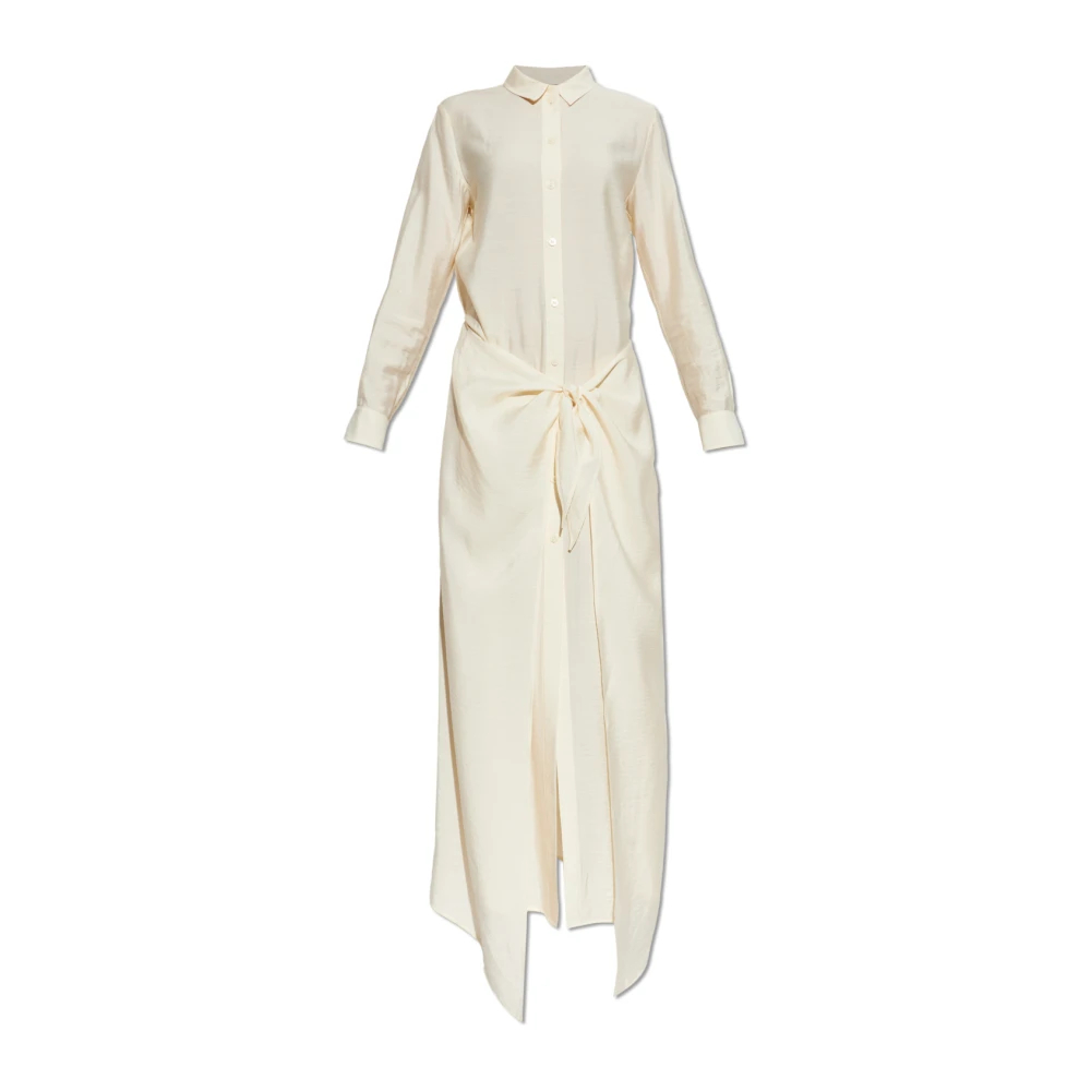 Emporio Armani Damen Beige - Langärmliges Kleid - Dresses - S
