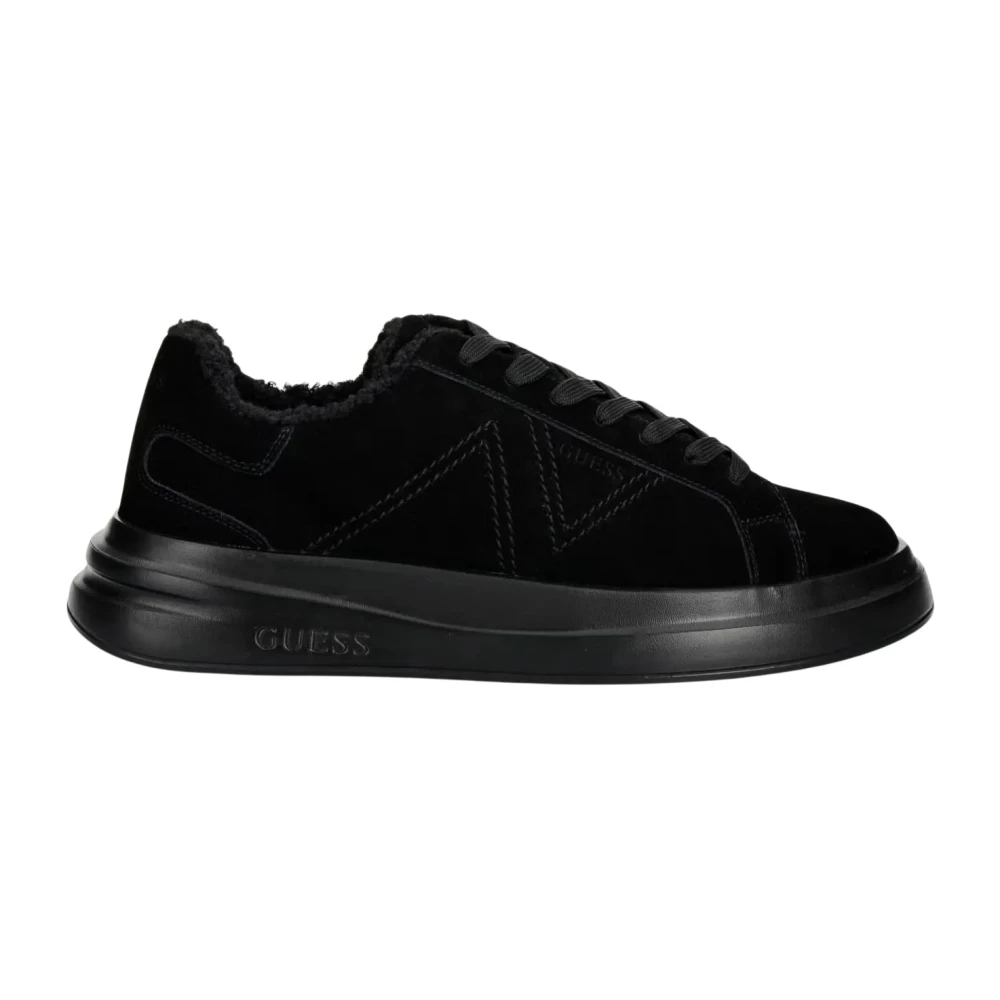 Guess Herren Schwarz Sneakers Fmfeal Lem12 44 - Bild 3