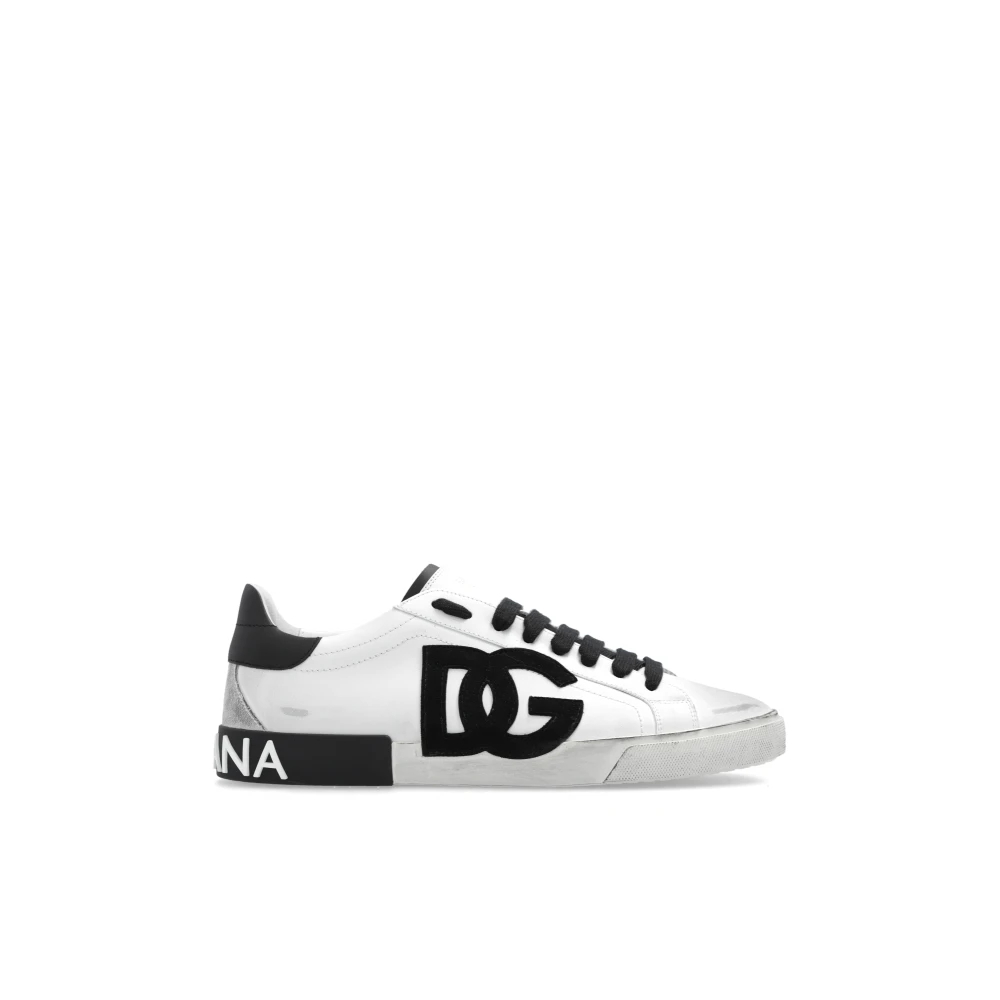 Dolce & Gabbana - Portofino Sneakers - Shoes - Herren - Weiß - 45 Eu