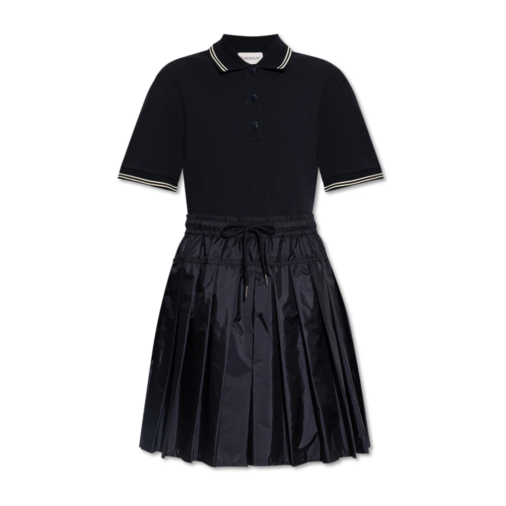 Moncler - Polo-Kleid - Dresses -Damen -Blau -Xs