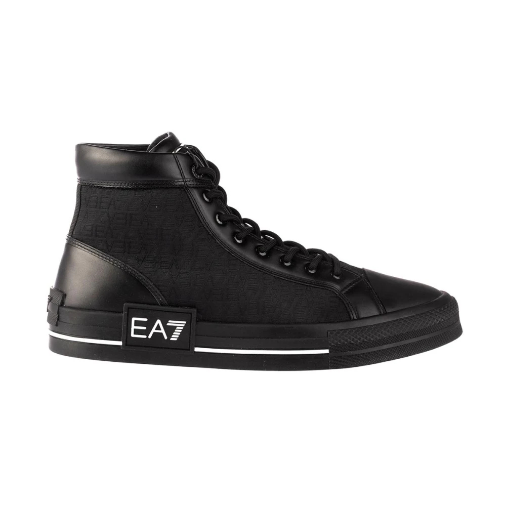Emporio Armani Ea7 Herren Schwarz - Sneakers - Shoes - K - 38 Eu