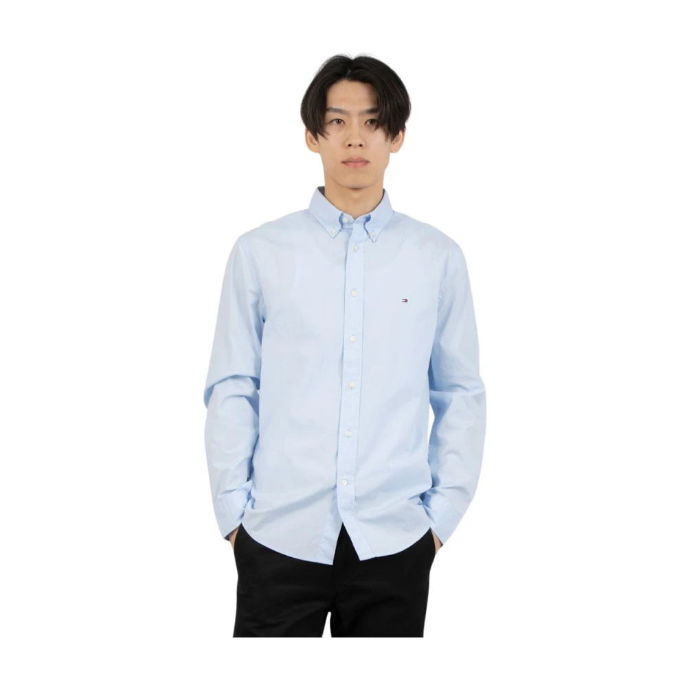 Tommy Hilfiger Menswear (Pvh Group) Core Flex Poplin Solid Rf Shirt Sweet Blue - Gr. - S - Bild 11