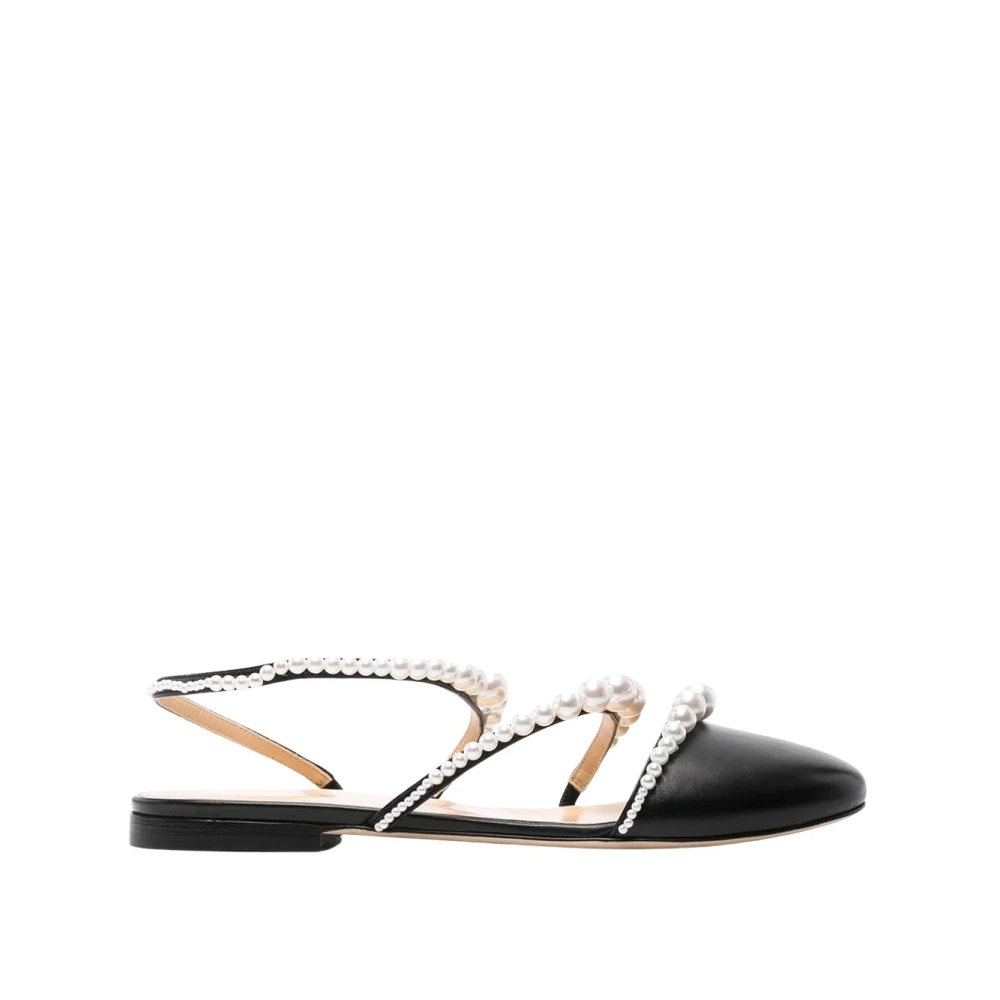 Mach & Mach Damen Schwarz - Elegante Ballerinas - Shoes - K - 36 1/2 Eu