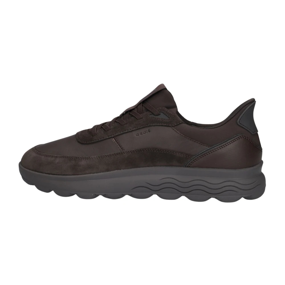Geox Herrenschuhe Sportliche Schnürer Dk Brown Dk Brown - Gr. - 42 - Bild 7