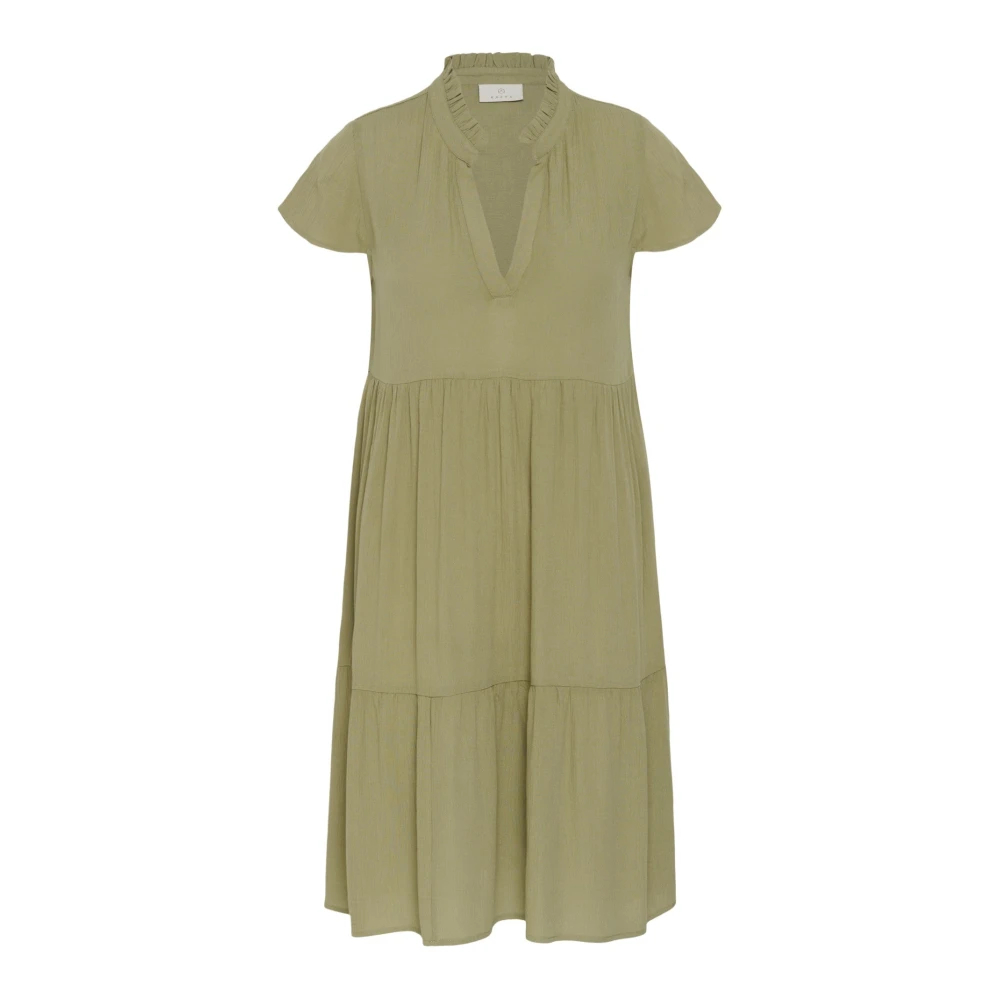 Kaffe Damen Vert Kleid Mariah - Bild 4