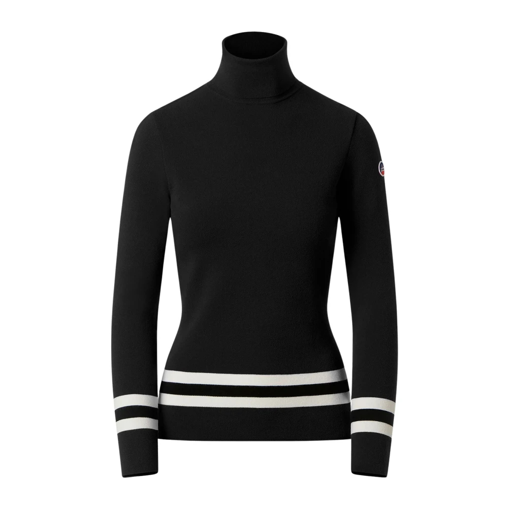 Fusalp Damen Schwarz - Long Strickware - Knitwear - K - S