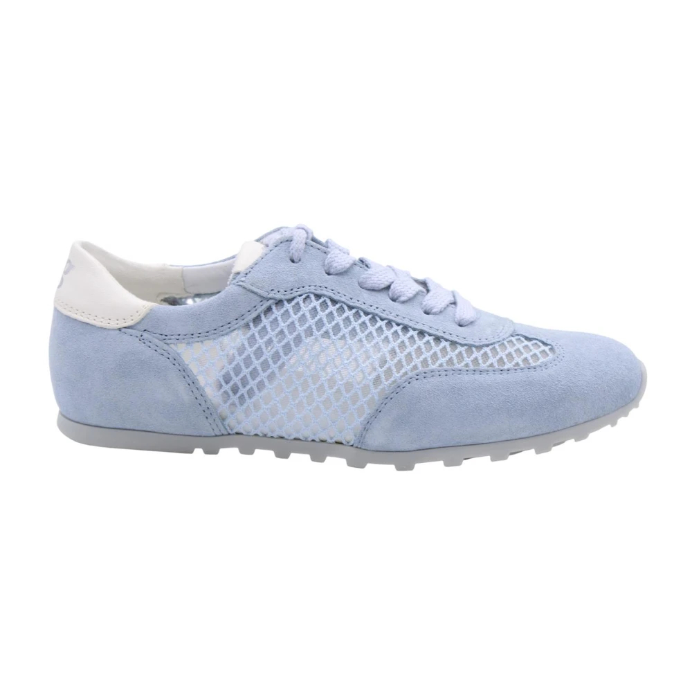 Paul Green Blau Low Sneaker - Gr. 38 - Leder Und Textil - Bild 5