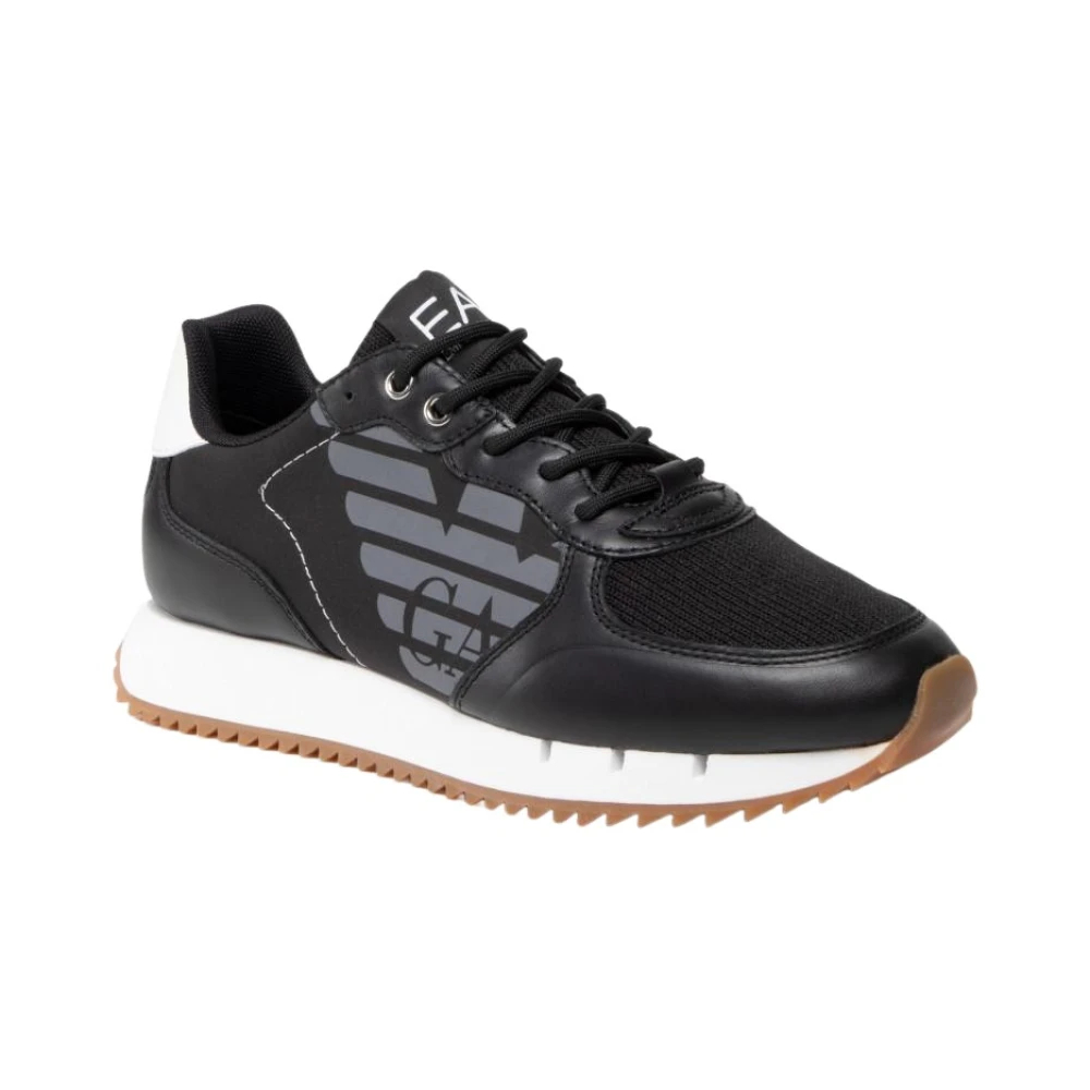 Emporio Armani Ea7 Herren Schwarz - Sneakers - Shoes - K - 39 Eu