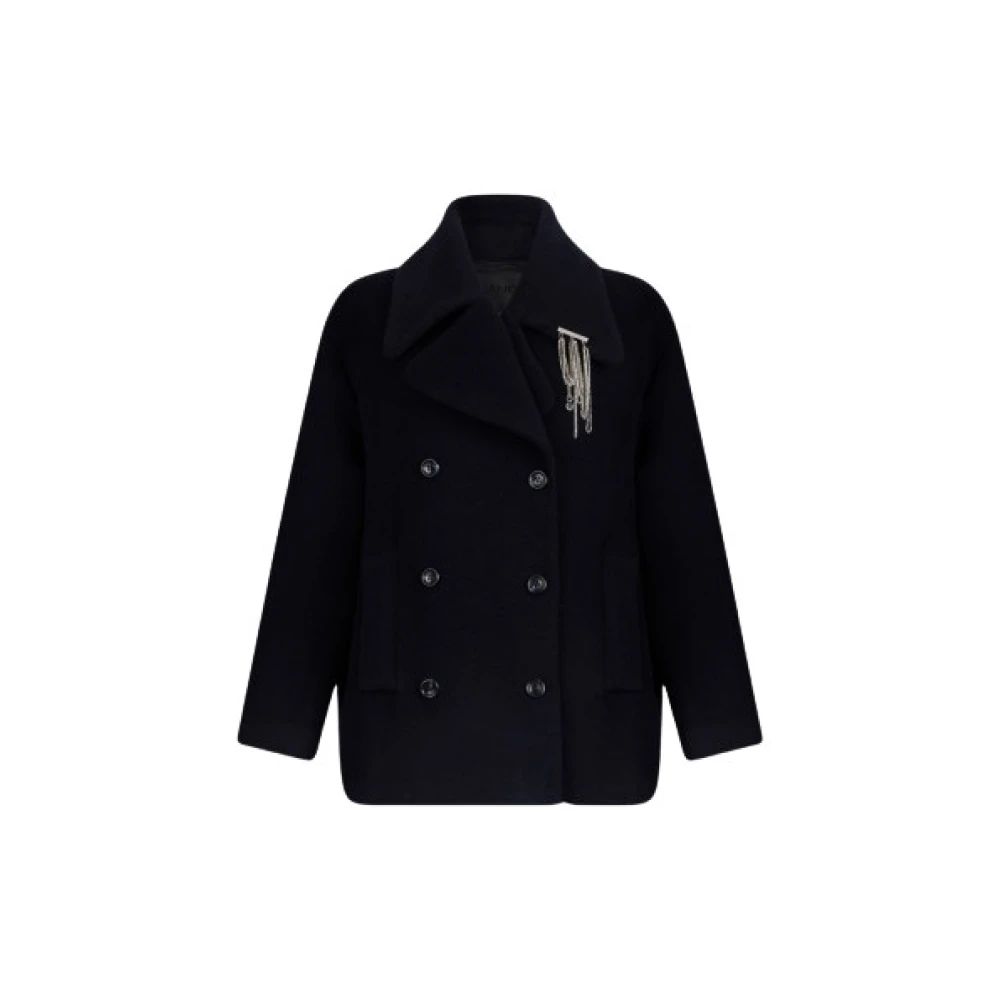 Liu Jo Damen Blau - Caban - Coats - M