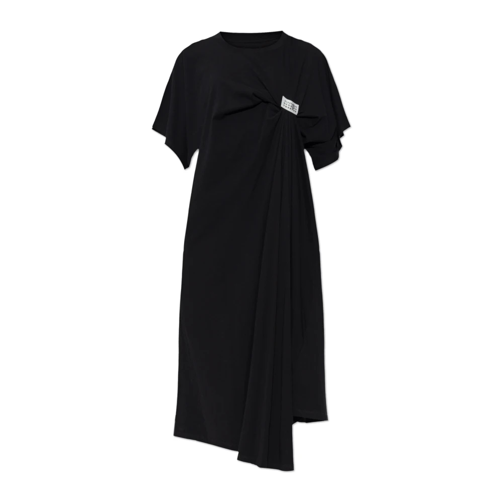 Mm6 Maison Margiela Damen Schwarz - Kleider - Dresses - K - Xs