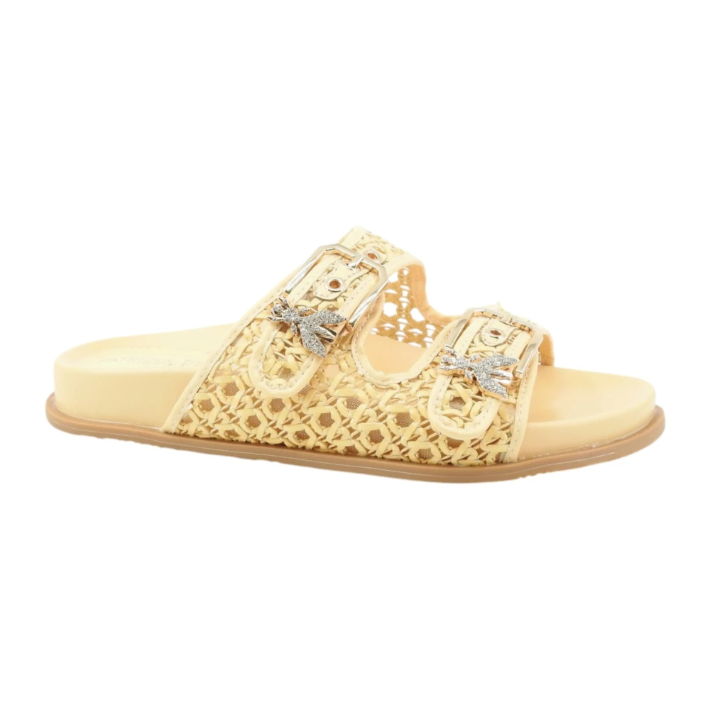 Patrizia Pepe Damen Beige - Sliders - Shoes - 36 Eu