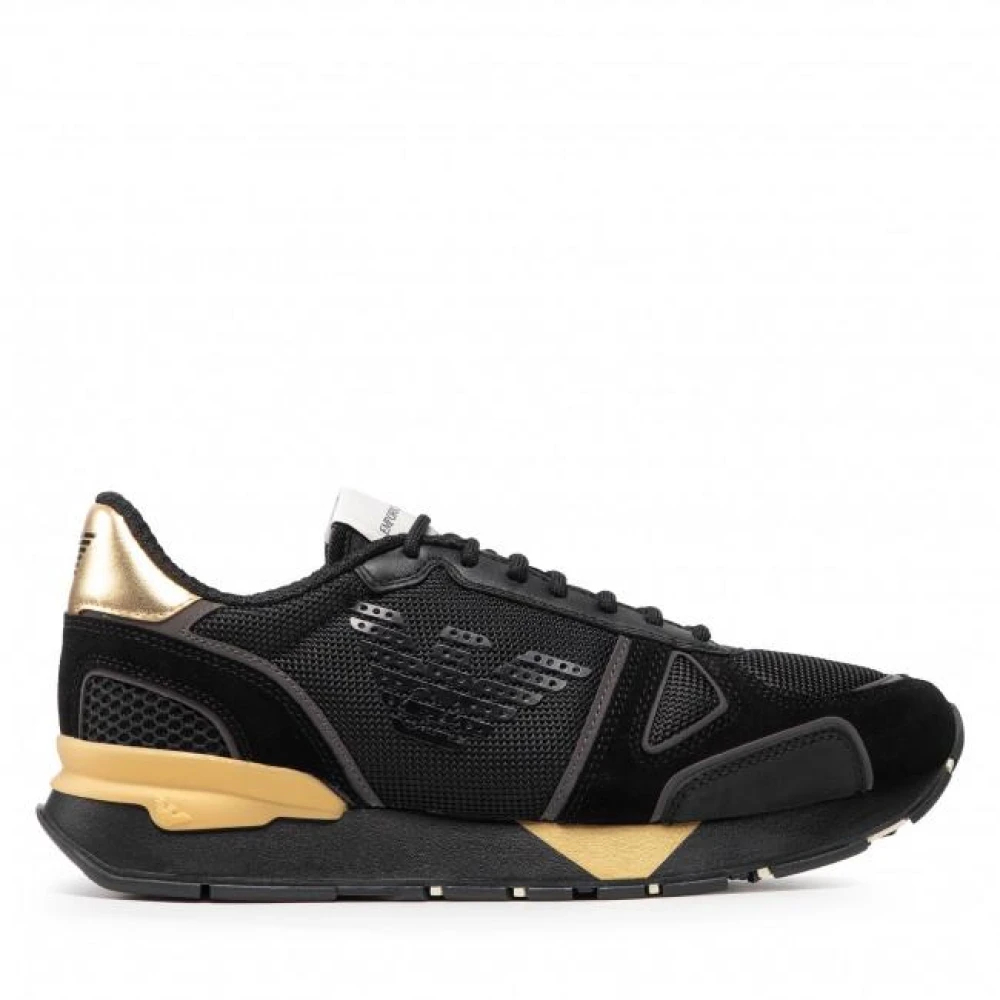 Emporio Armani Herren Schwarz - Sneakers - Shoes - K -44 Eu