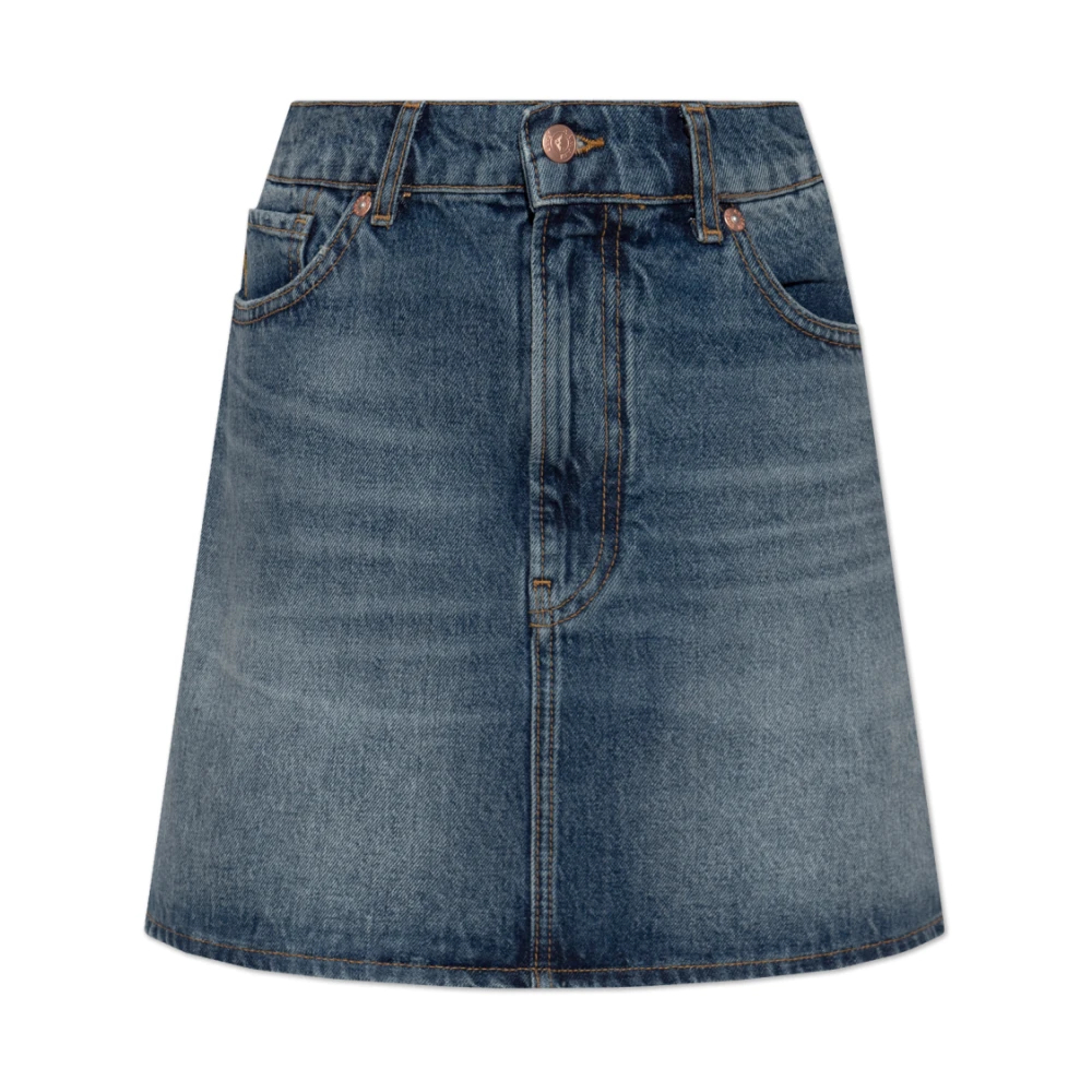 Emporio Armani - Jeansrock - Skirts -Damen -Blau -2Xs