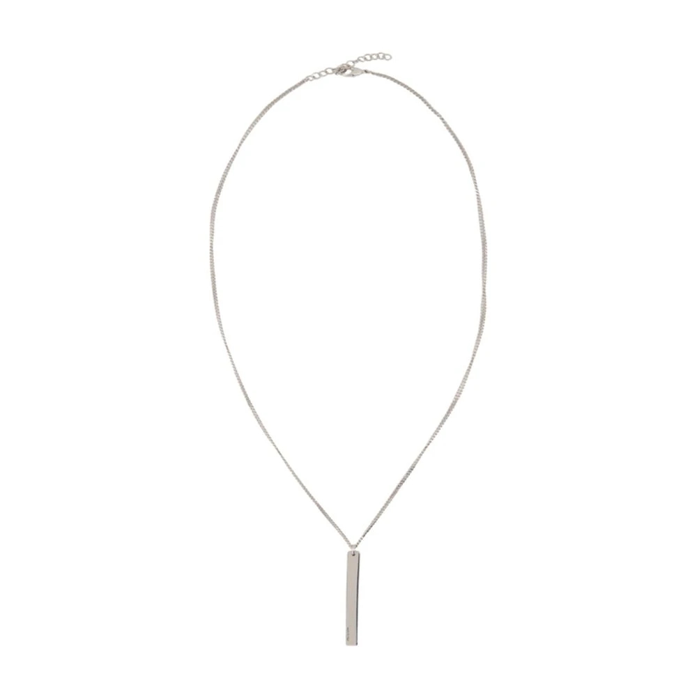 Mm6 Maison Margiela Unisex Grau - Necklaces - Accessories - One Size