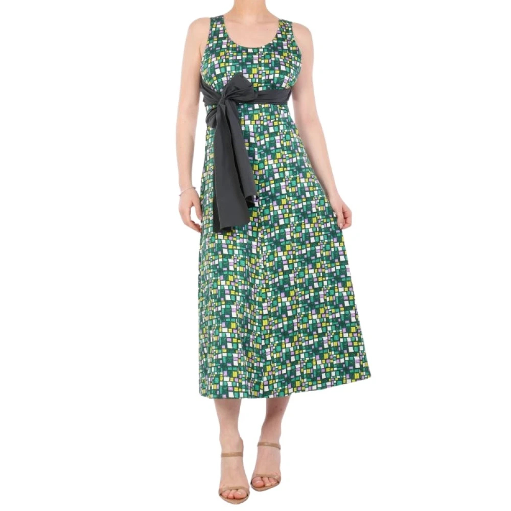 Weekend Max Mara Damen Multicolor - Midikleid - Dresses - Mehrfarbig - S