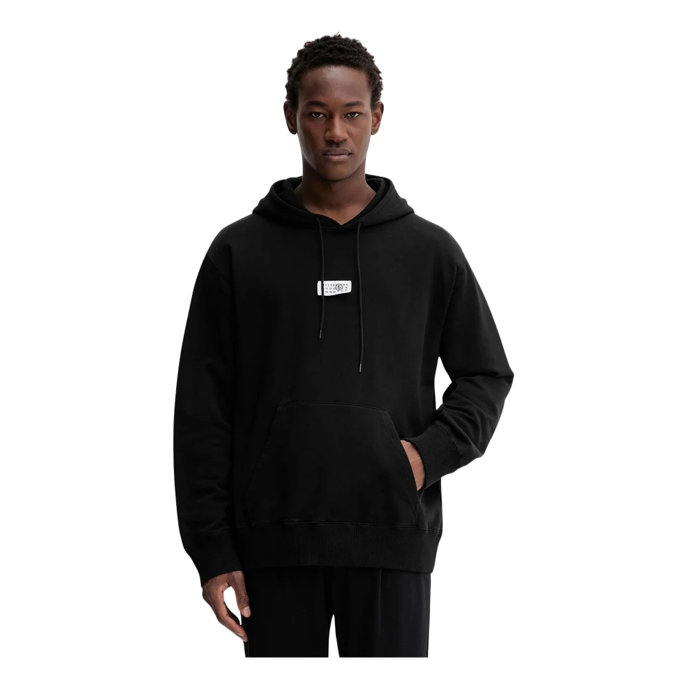 Mm6 Maison Margiela - Stylischer Sweatshirt Nero Aw25 - Sweatshirts & Hoodies - Herren - Schwarzk - S - Bild 7