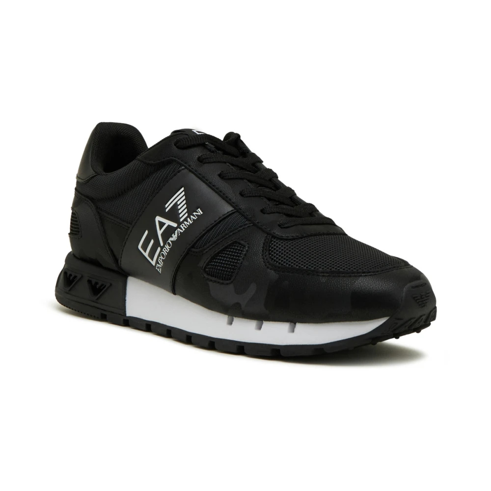 Emporio Armani Ea7 Herren Schwarz - Sneakers - Shoes - K - 38 Eu
