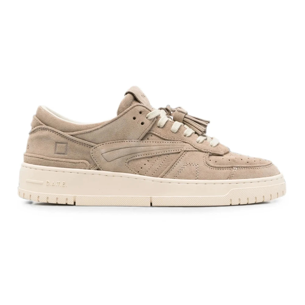 D.a.t.e. Herren Dunkelbeige Sneakers Torneo M451-To-Sd 45 - Bild 7