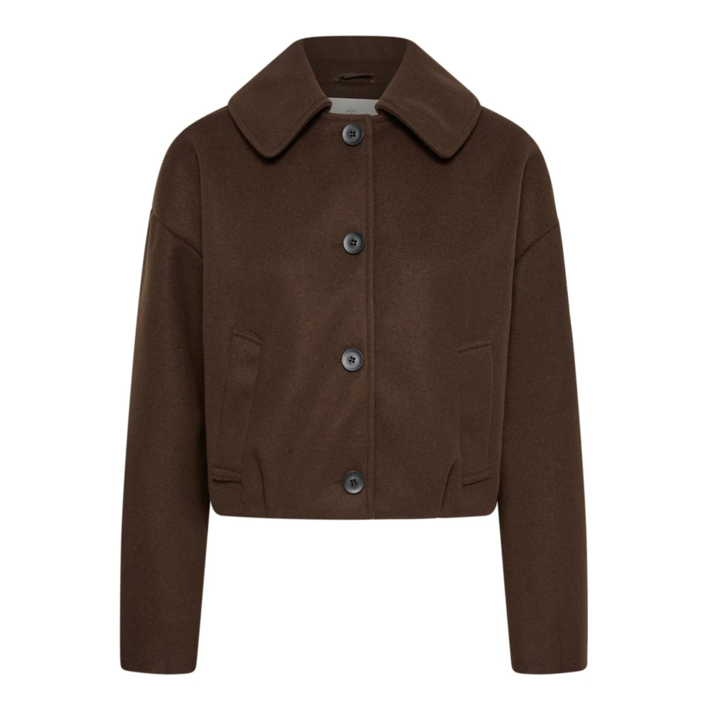 Kaffe , Damen, Jacken, Braun, Xl - Bild 4