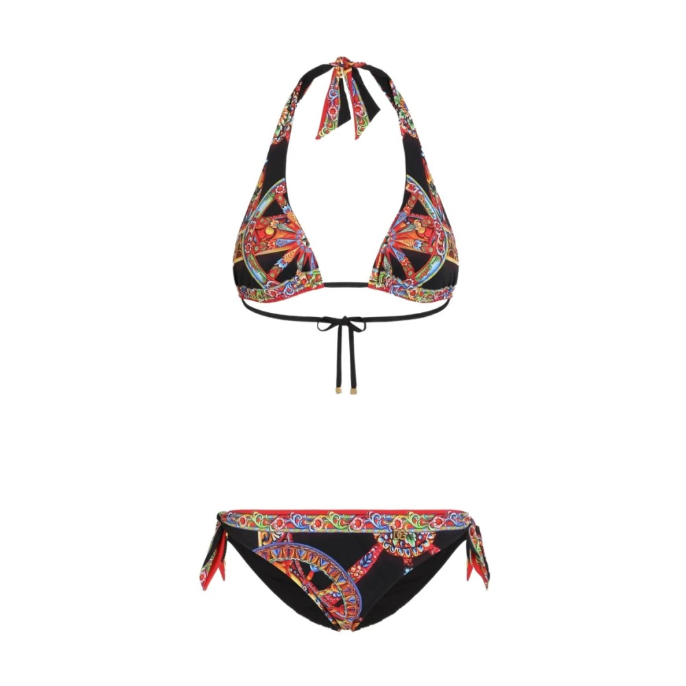Dolce & Gabbana Damen Multicolor - Bikinis - Swimwear - Mehrfarbig - L