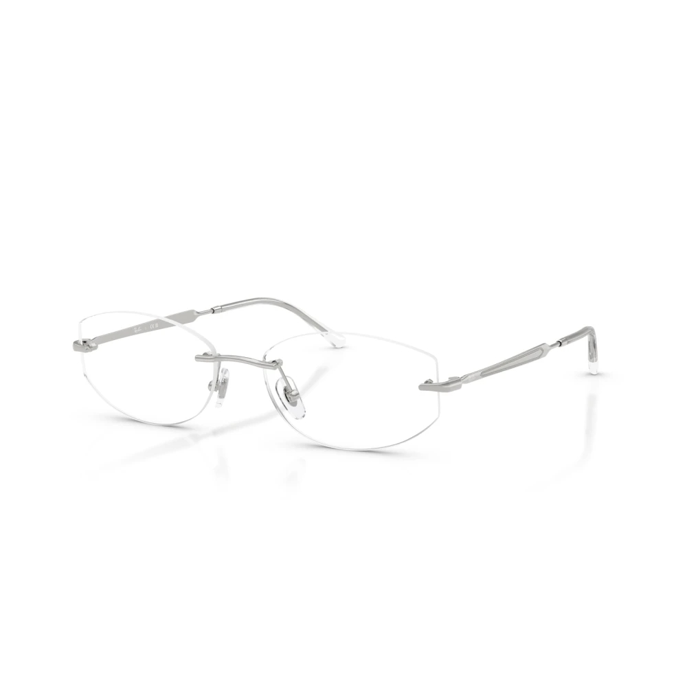 Ray-Ban Rb3792v Optics 0Rx3792v 2501 Metall Irregular Brille – auch als Gleitsichtbrille Herren Silber Mittel - Bild 7