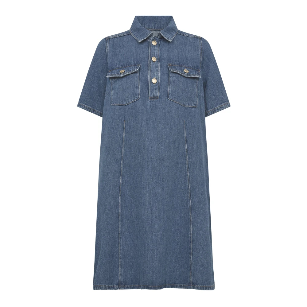 Mos Mosh Damen Blau - Hemdblusenkleider - Dresses - Xl