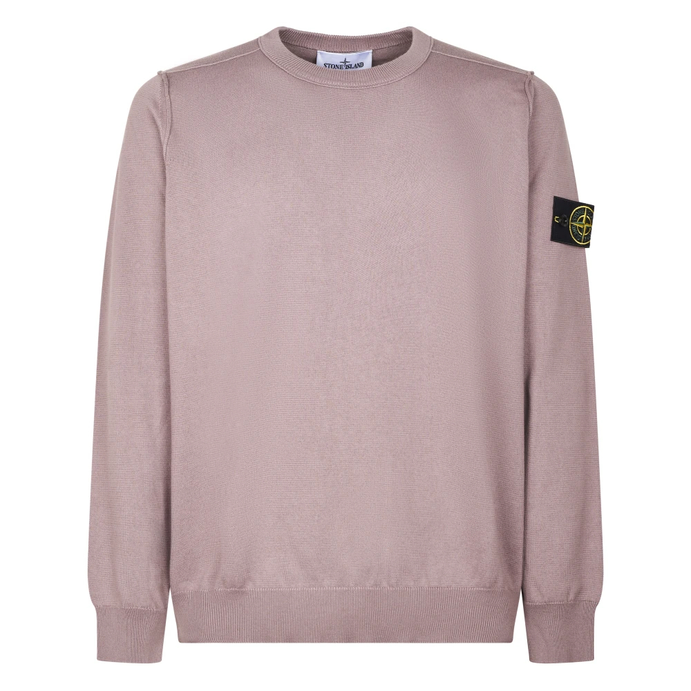 Stone Island Herren Violett - Rundhalspullover - Knitwear - Lila -Xl
