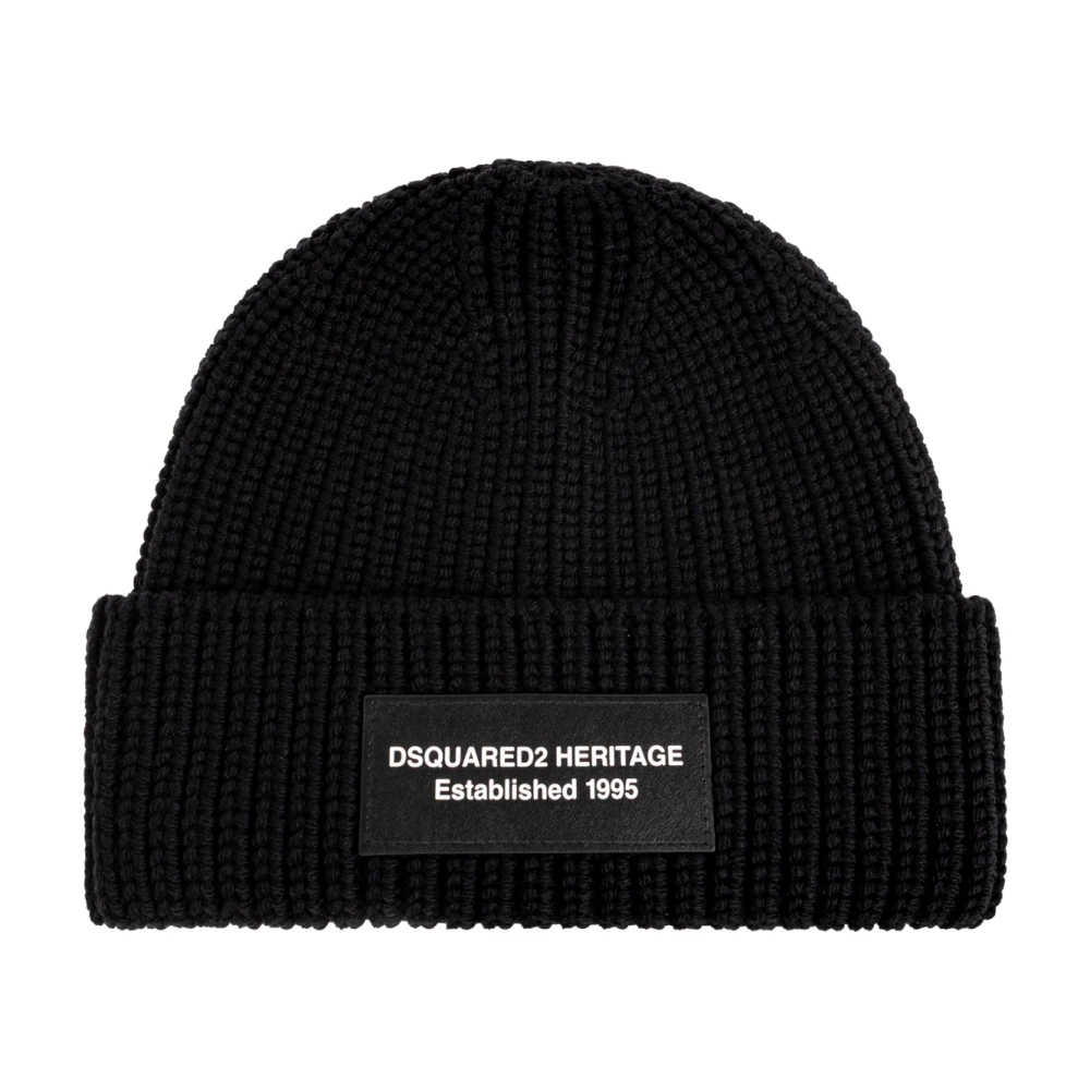 Dsquared2 Herren Schwarz - Beanies - Accessories - K - One Size