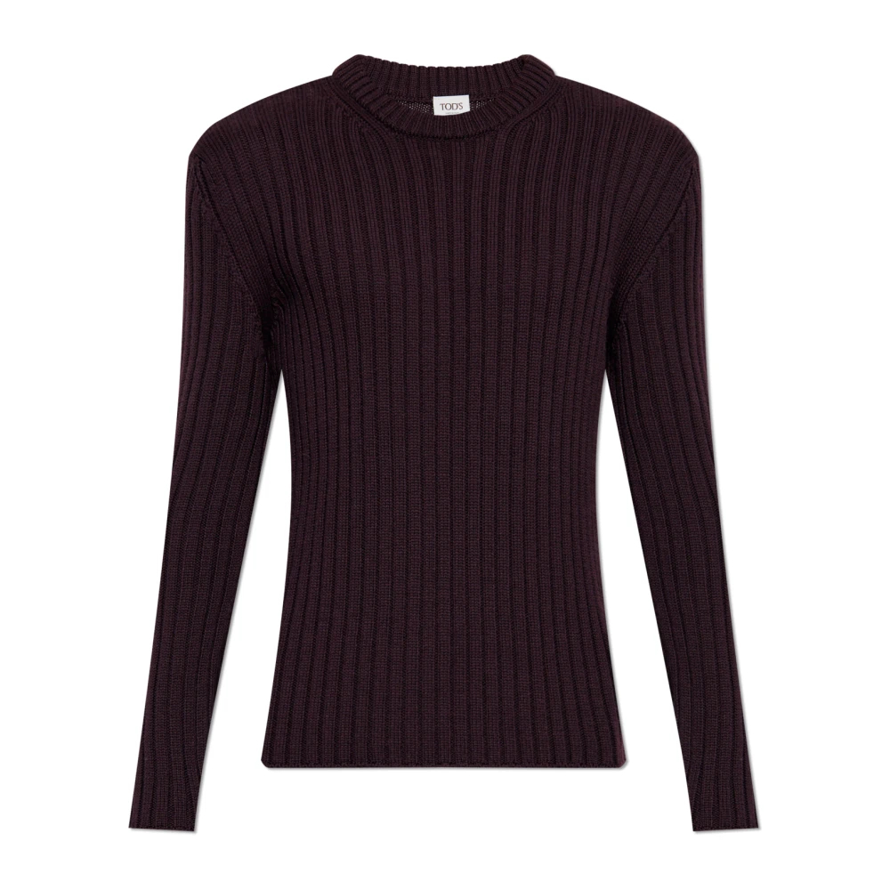Tod's Herren Violett - Wollpullover - Knitwear - Lila - S