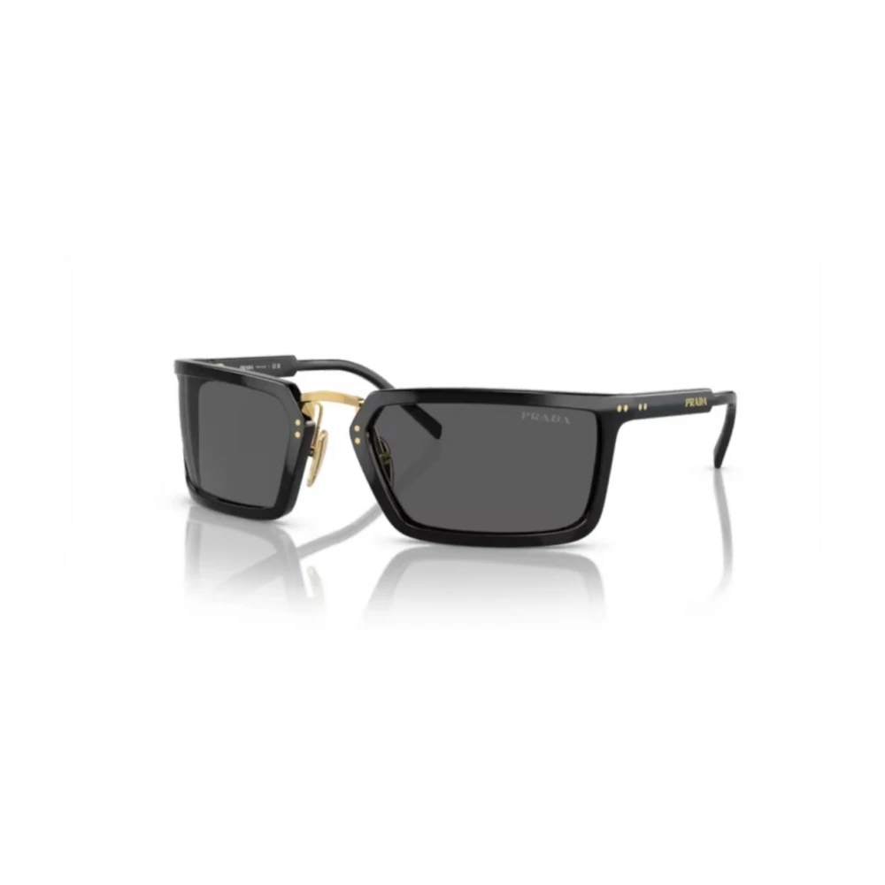 Prada Herren Dunkelgrau Mann Sunglass Pr A11s - Rahmenfarbe: Schwarz, Linsenfarbe: - Bild 3