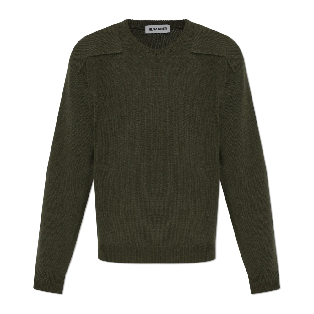 Jil Sander Herren Grün - Wollpullover - Knitwear - L