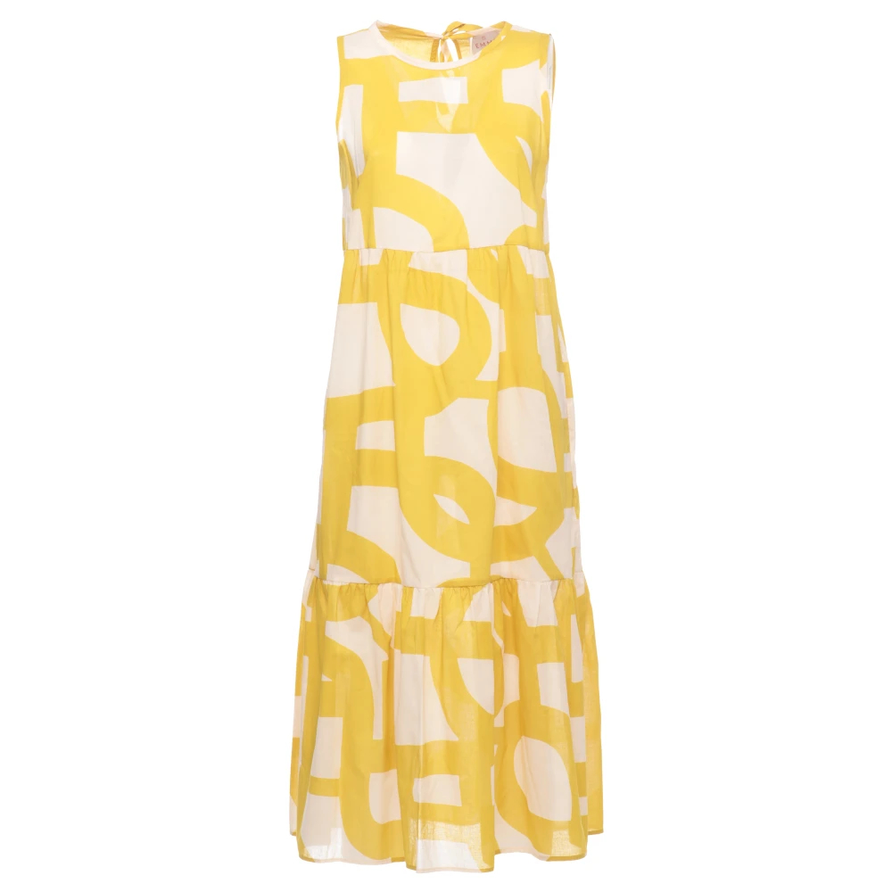 Marella Damen Gelb - Linea Emme Kleid - Dresses - S