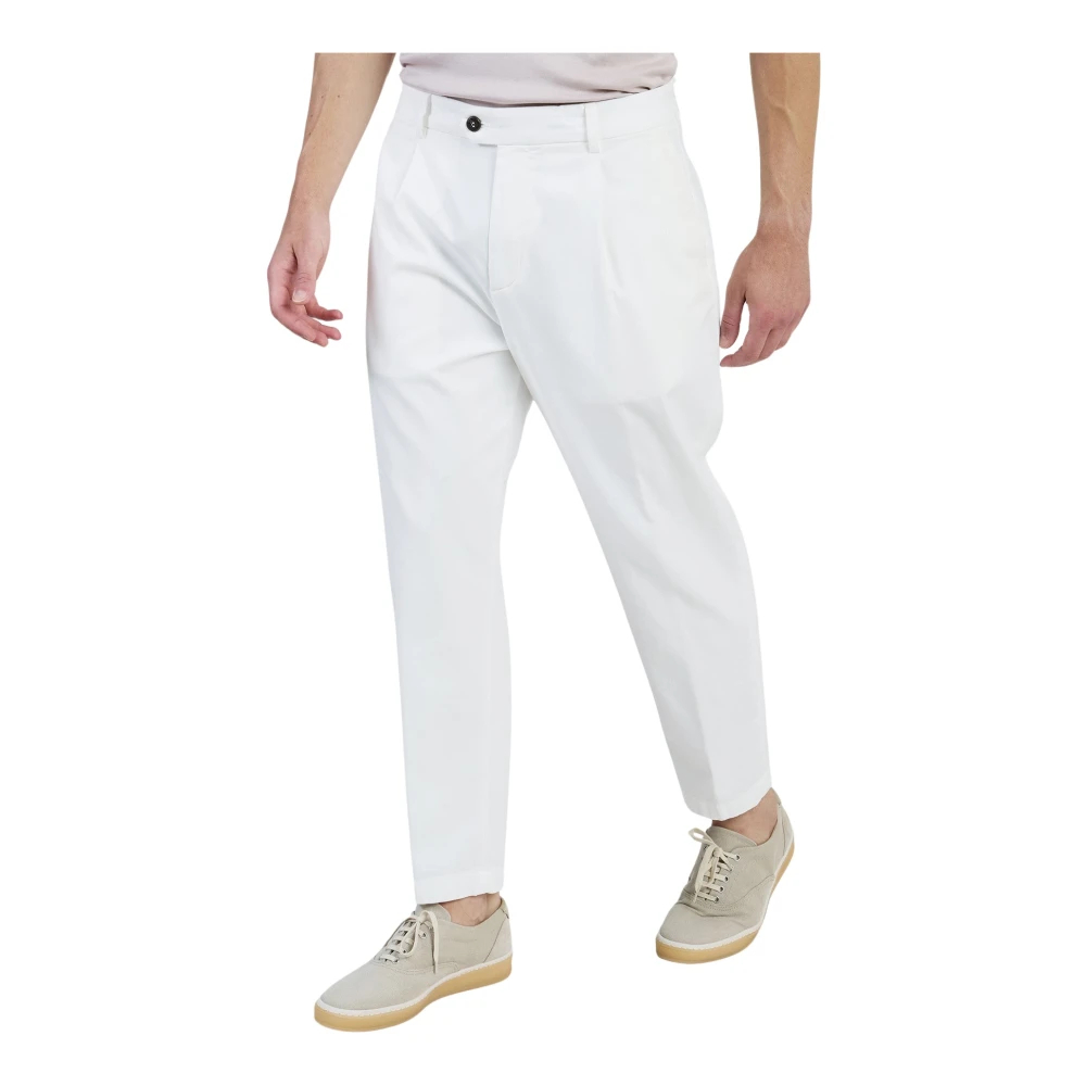 Eleventy Herren Weiß - Over Pences Hose - Trousers - W33