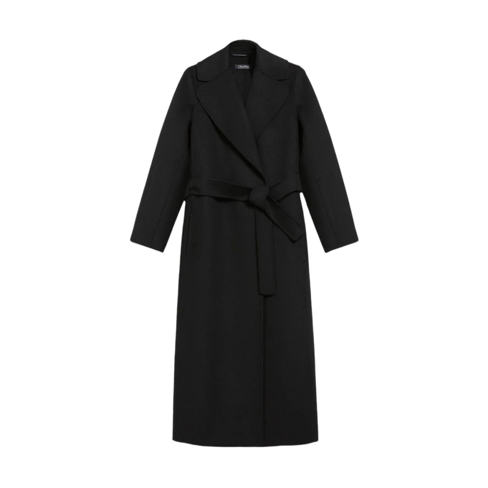 Max Mara - Poldo Robe Coat - Coats - Damen - Schwarzk - M