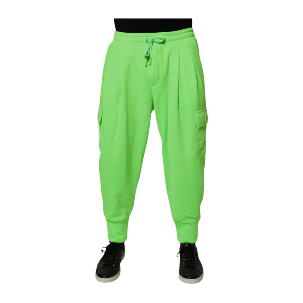 Dolce & Gabbana Herren Grün - Cargo Jogger Sweatpants - Trousers - Xs