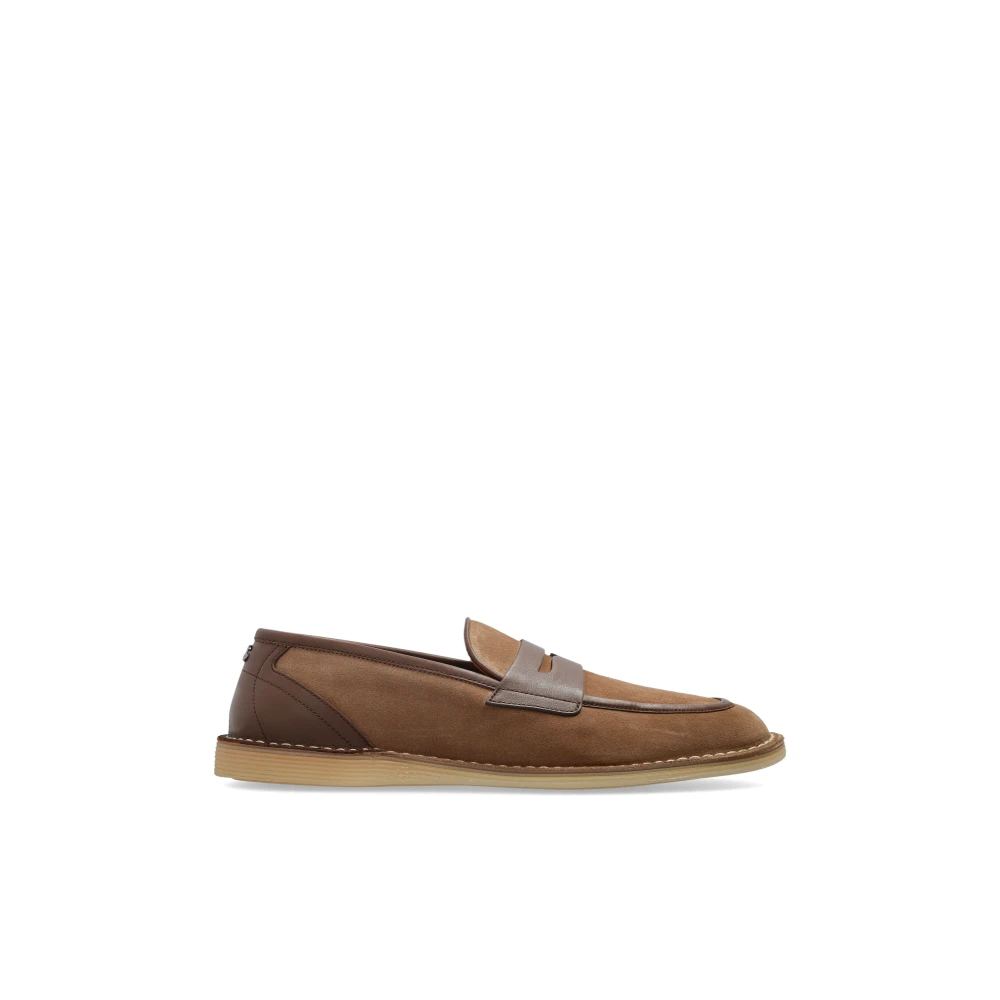 Dolce & Gabbana Herren Beige - Loafers - Shoes - 43 Eu