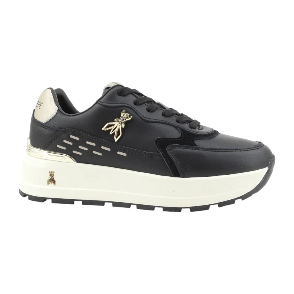 Patrizia Pepe Damen Schwarz - Sneakers - Shoes - K - 37 Eu