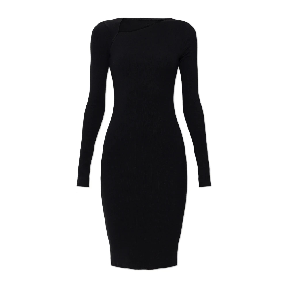 Mm6 Maison Margiela Damen Schwarz - Kleider - Dresses - K - Xs