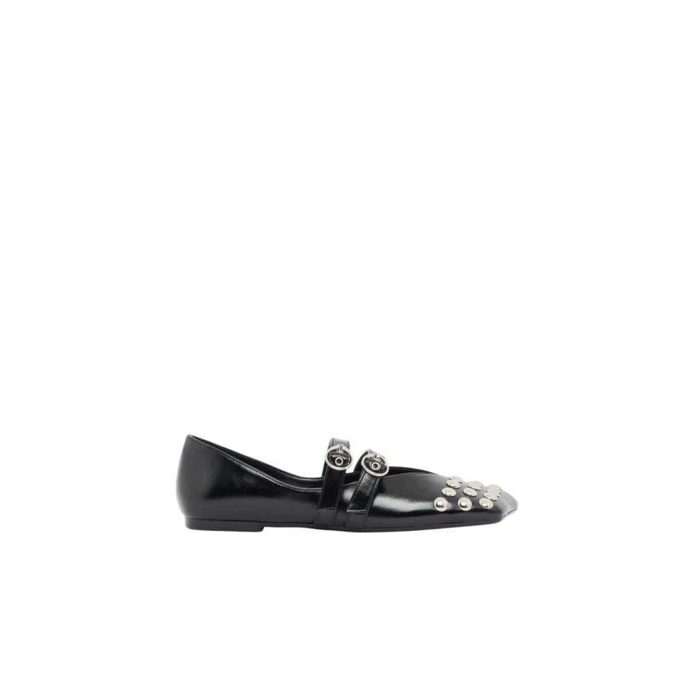 Armani Exchange Damen Schwarz Ballerinas Xw003103 Uc001 - Bild 2