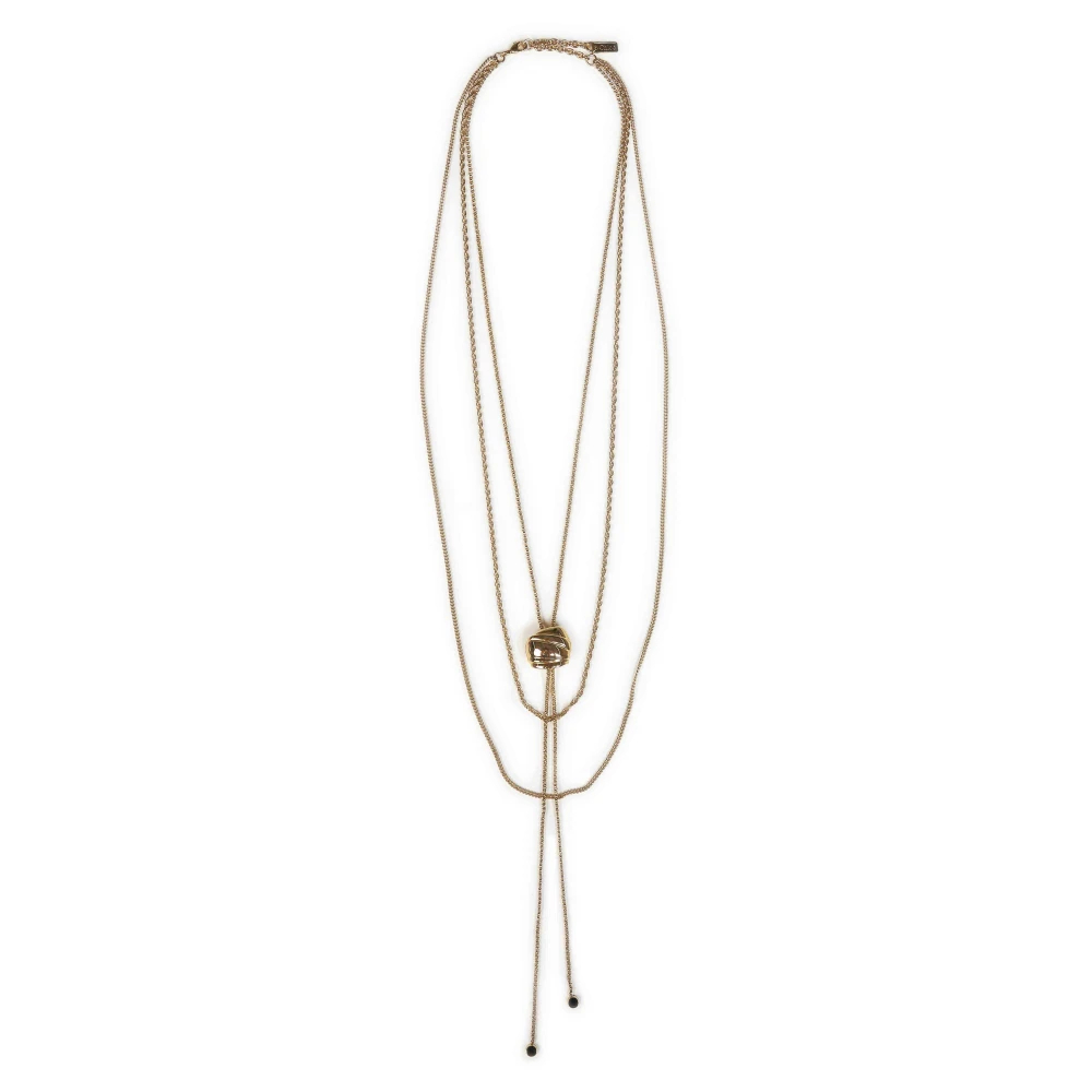 CHLOé | Gold metal long multi-chain necklace | Women | PZ - Bild 3