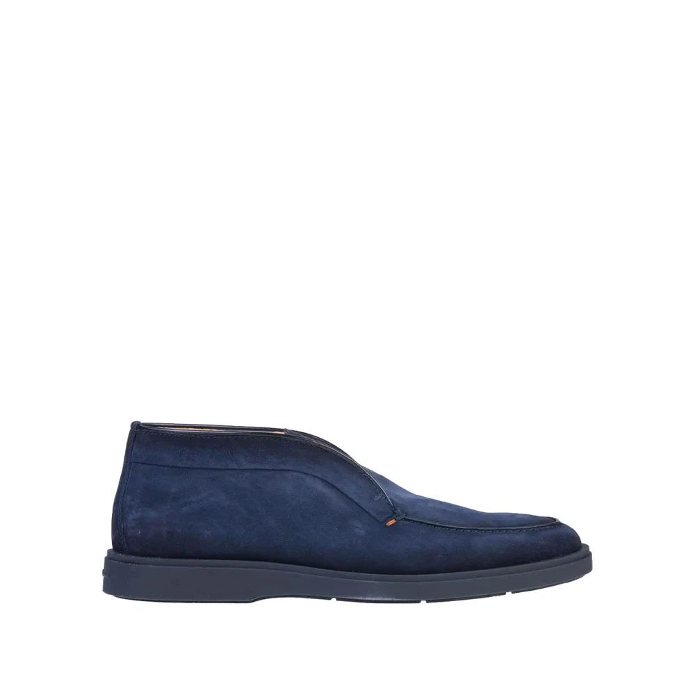 Santoni Herren Blau - Desert Boot - Shoes - 43 Eu