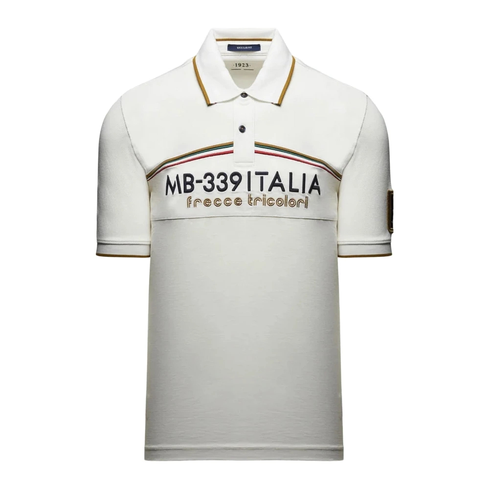 Aeronautica Militare Herren Weiß - Polo Shirt - Tops - 3XL