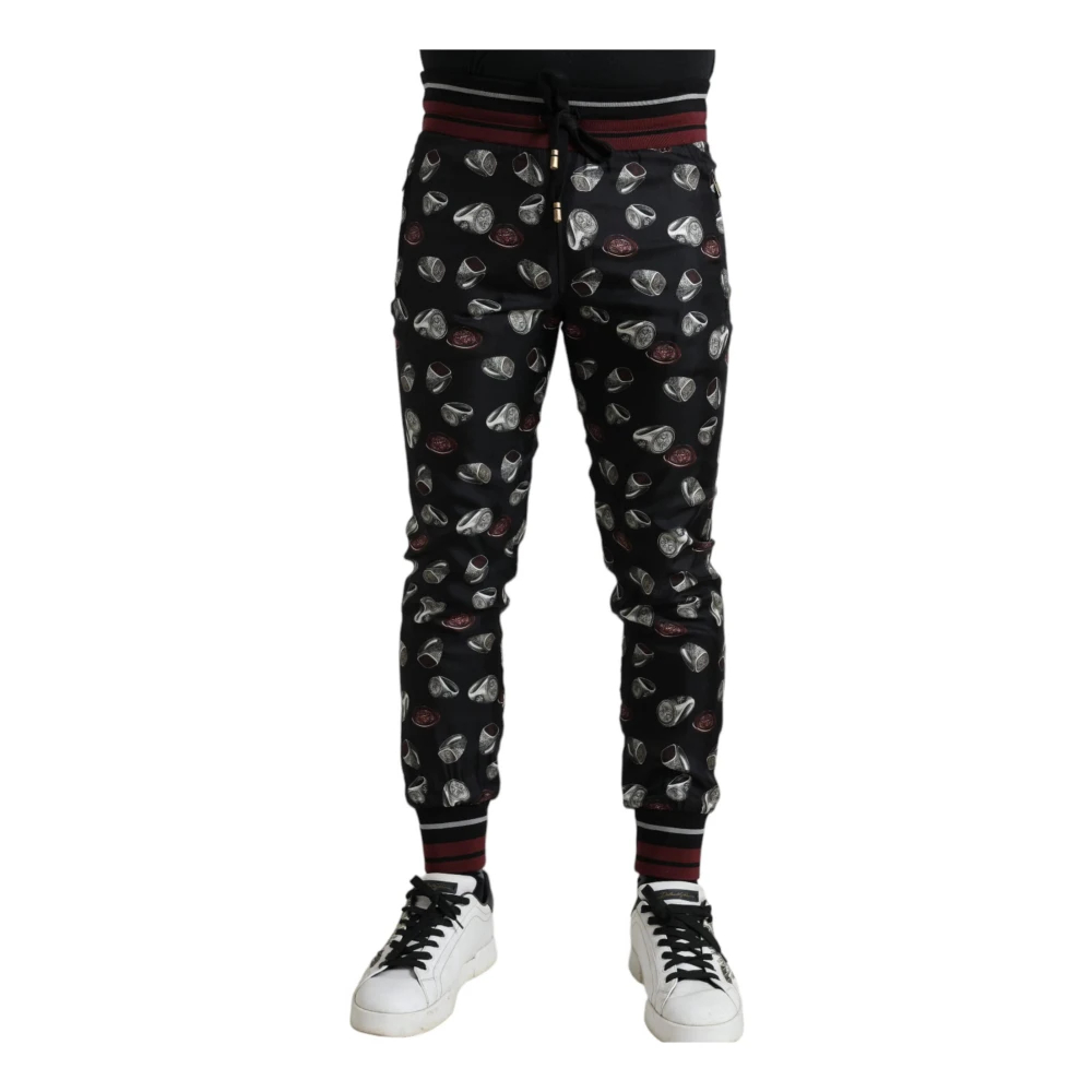 Dolce & Gabbana Herren Schwarz - Sweatpants - Trousers - K - L