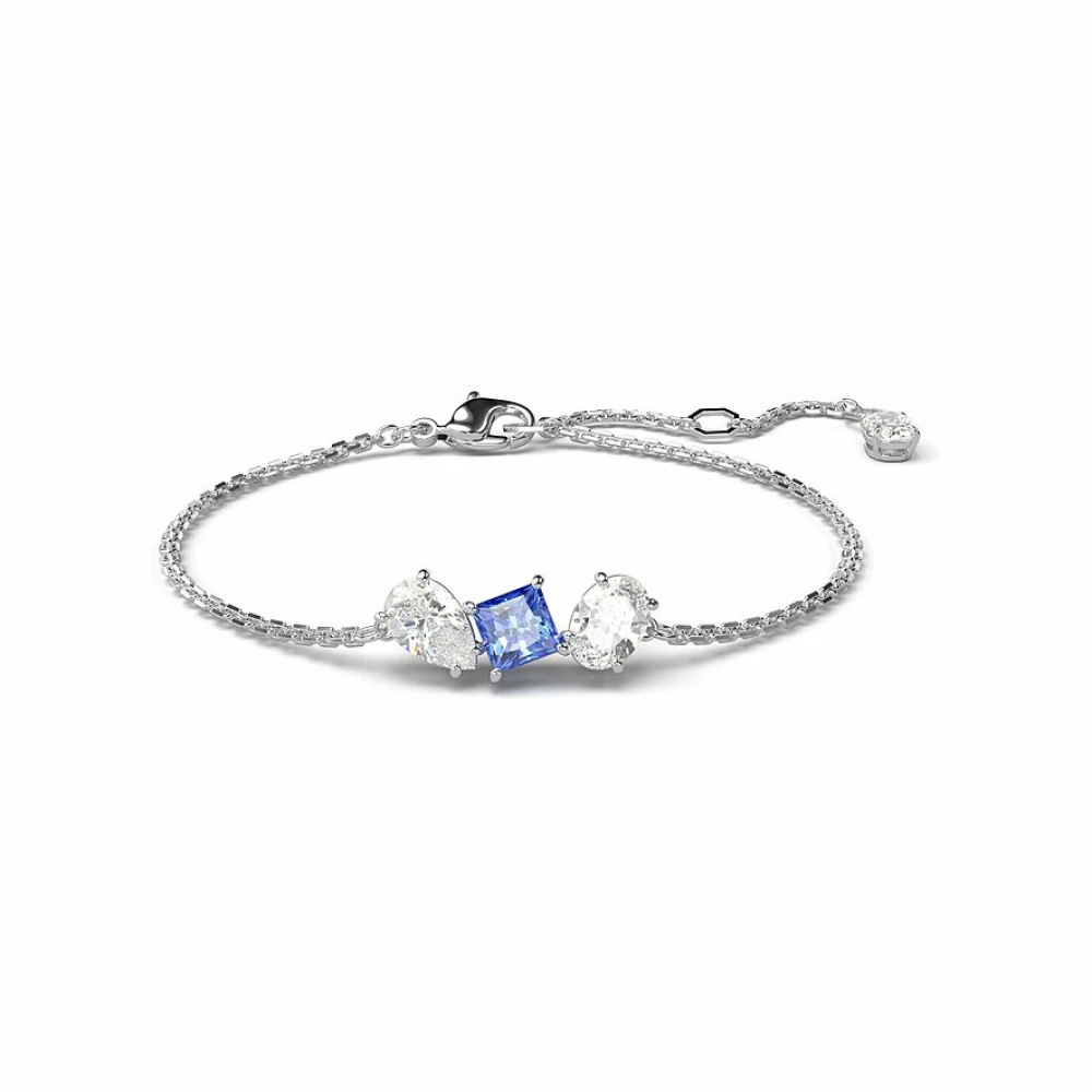 Swarovski Damen Weiß Mix Blue Armband 5668359 - Bild 4